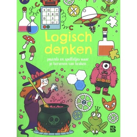 Logisch denken 7+ Educatieve boeken (spelletjes en raadsels)