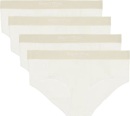 Marc O'Polo Dames hipster slip 4 pack Iconic Rib