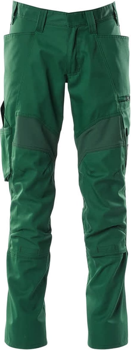 Mascot Accelerate Broek met kniezakken 18579-442 - Groen - C58 - 90