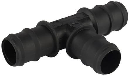 Talen Tools - Slangverbinder - T-stuk - Kunststof - Voor 1 inch