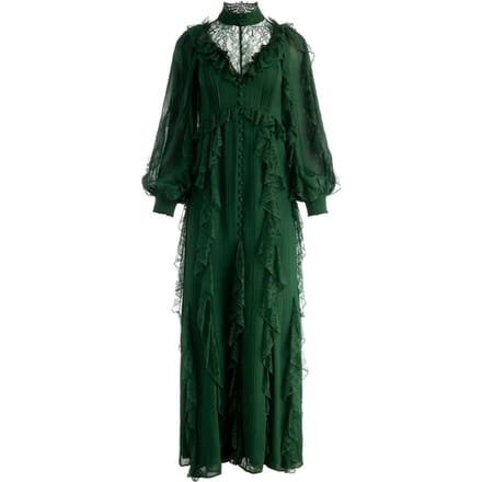Alice + Olivia Jurken Groen