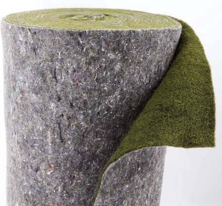 Groene oevermat, hellingmat, vijverrandmat (2m x 1m) voor vijverfolie.