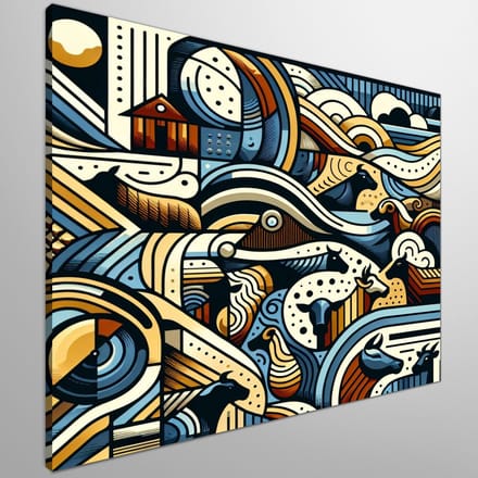 Kunstprint | Wanddecoratie | Canvas | 60 × 60 cm