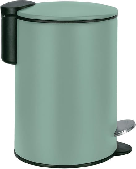 Kleine Touch Wastebasket Badkamer 3 Liter met Soft Close Deksel