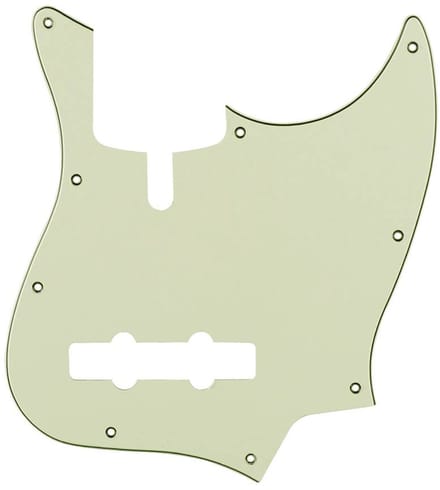 Boston M4V-310-M pickguard, Sire Marcus Miller V-series 4-string, 3 ply, mint green