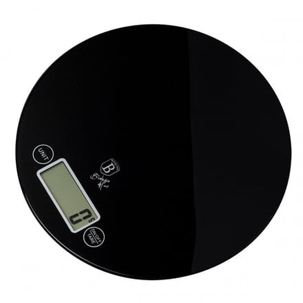 Berlinger Haus - Black Silver Lijn - Elektronische Keukenweegschaal - Plat - LCD Display