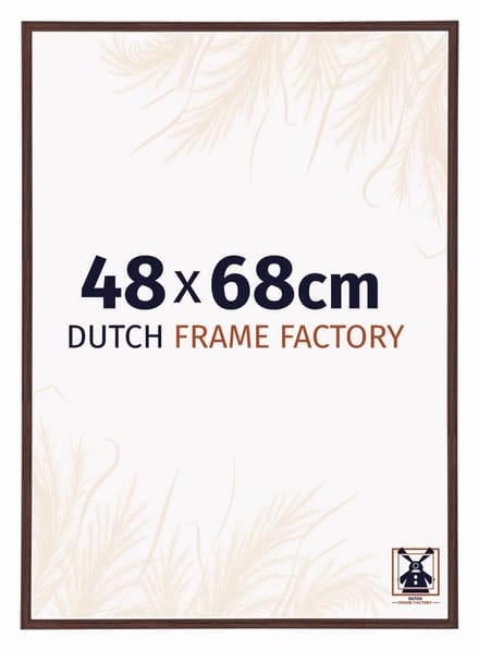 Fotolijst 48x68 cm - Kunststof - Bruin - Angers
