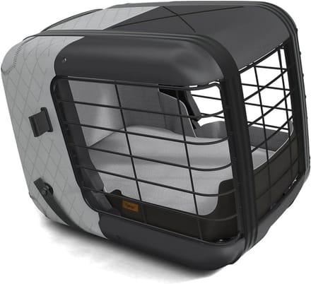 Robuuste Aluminium Hondenkooi en Transportbox voor Veilig Reizen