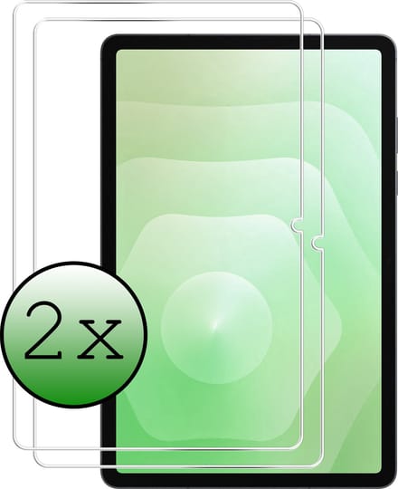Screenprotector - 2 Stuks Geschikt voor Samsung Galaxy Tab S11 - Extra Sterk - Beschermglas - Gehard Glas - Tempered Glass - Screen Protector