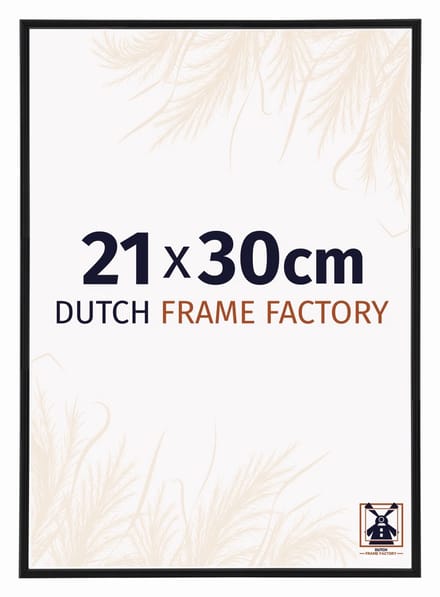 Fotolijst 21x30 cm - Kunststof - Zwart Mat - Angers