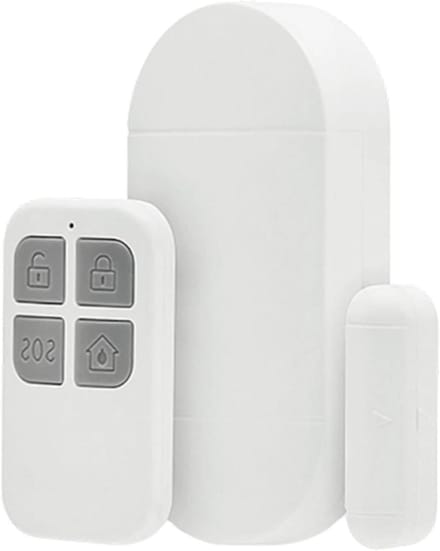 Deursensor Set - Raamalarm - Huis Beveiligen - Luid Alarm Geluid - 9 cm - Wit