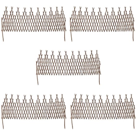 Vidaxl Vlechtwerk Schutting 5 Stuks. 170X37 Cm