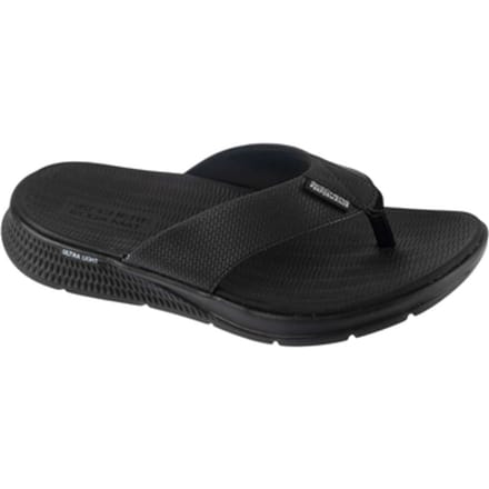 Skechers Go Consistent Sandal - Synthwave, Mannen, Zwart, Slippers, maat: 40