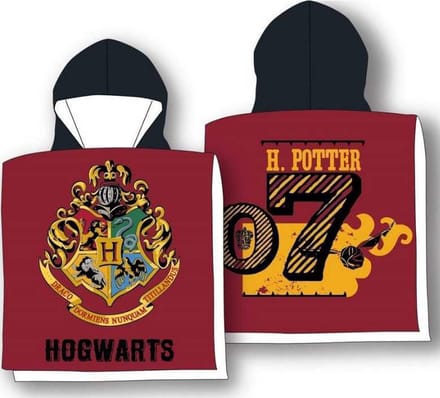 Harry Potter - Badponcho - Poncho - Met capuchon - 55x110cm.