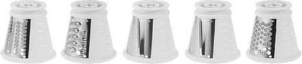 Teesa TSA3021 - Set raspen (5 stuks) voor de TSA3020, wit