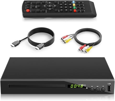 MRKK® DVD Speler met HDMI - Blu Ray Spelers - Externe DVVD Speler - Zwart