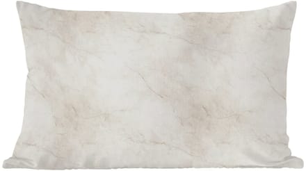 Sierkussens - Kussentjes Woonkamer - 60x40 cm - Grijs - Marmer - Aders