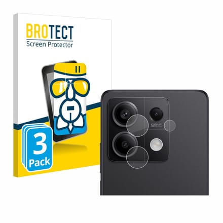 Screenprotector 3 Stuks voor Xiaomi Redmi Note 13 Pro 5G (ALLEEN Camera Lens) Beschermglas transparant