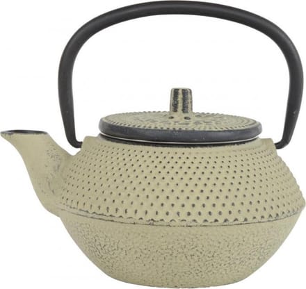 Tokyo Design Studio - Arare Theepot - Grijsgroen - 350 ml - Gietijzerlook
