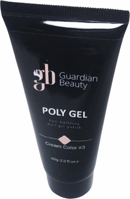 Guardian Beauty Polygel - Cream Color #3 - 60g - Polyacryl Gel