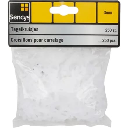 Sencys Tegelkruisjes 3mm 250stuks