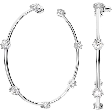 Bracelet jonc Constella en cristal Swarovski 5638698 White/Silver|M|Box (Random Color) blue