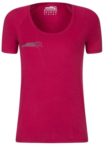 Rock Experience Oriole T-shirt Met Korte Mouwen Roze XL Vrouw