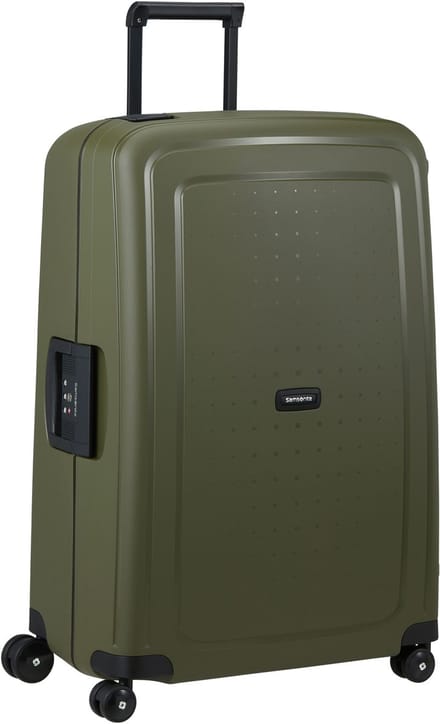 Samsonite koffer - S'cure spinner 75/31 - 3 punt TSA lock - Olive - 102 l - 4,6 kg