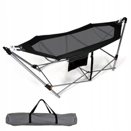 Draagbare Camping Hamak met Standaard - Max 150 kg