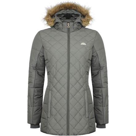Ellesse Dames Donkergrijze Mantel met Capuchon