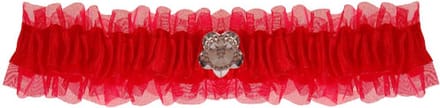 Kousenband rood