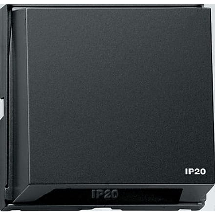 Gira TX44 Adapterraam met insteekdeksel Antraciet - 116367