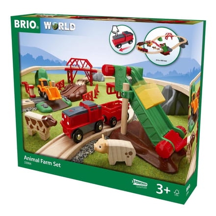 Boerderij circuit en batterij aangedreven locomotief Ravensburger