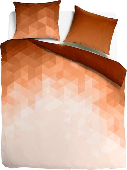 Dekbedovertrek Venice Silverline Manhattan rust 1 persoons dekbedovertrek 140 x 200/220 cm + 1 sloop
