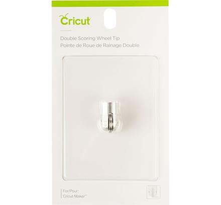 Cricut werktuig "Quickswap Tool - Double Scoring Wheel Tip", dubbele scoring tip