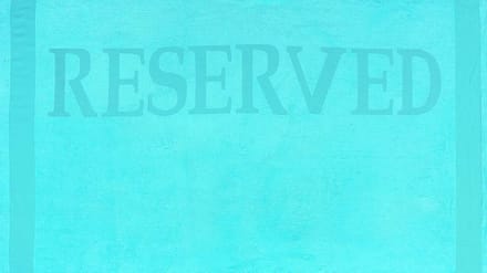 Reserved - Strandlaken - 100x180 cm - Aqua