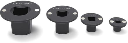Dailygoods - Low Profile Impact Socket-adapterset van 4 Onderdelen