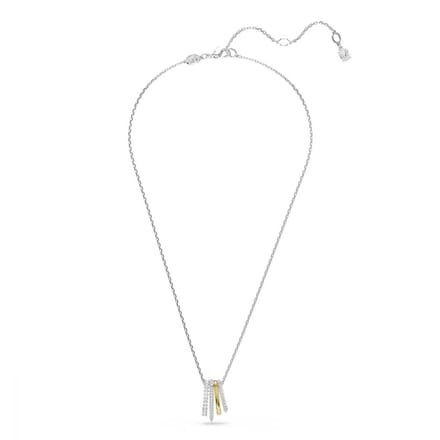 Swarovski 'Hyperbola' Dames Halsketting van Basismetalen - Zilver/Goud 5696626