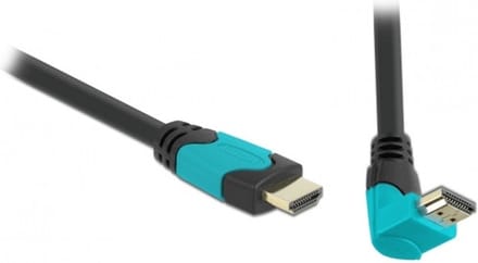 DeLOCK HDMI kabel - 90° haaks naar boven - versie 2.1 (8K 60Hz + HDR) - 2 meter