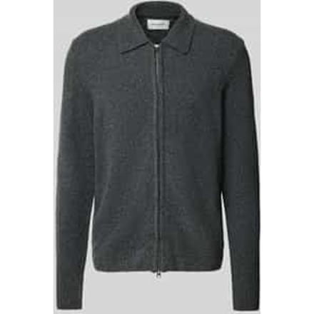 Cardigan met tweewegsritssluiting, model 'Andy'