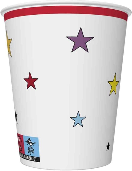 Daisy - Papieren bekers - Cartoon Cars