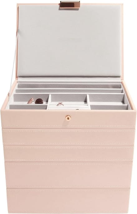 Sieradendoos XL - Juwelendoos - Juwelen Houder - Roze