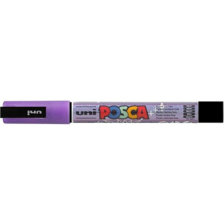 Uni Posca Uni Posca Verfmarker 3M Glitter Paars