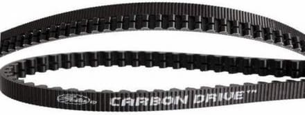 CDX riem Carbon Drive 115 tanden zwart 1265mm
