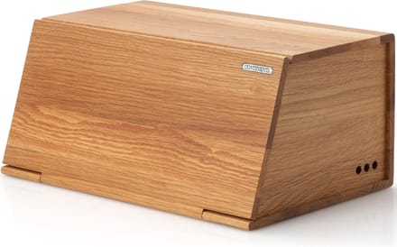 Continenta Broodtrommel in Hout - Lichteiken - 40x28H18,5cm