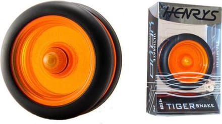 Henrys Tiger Snake Yoyo oranje/zwart