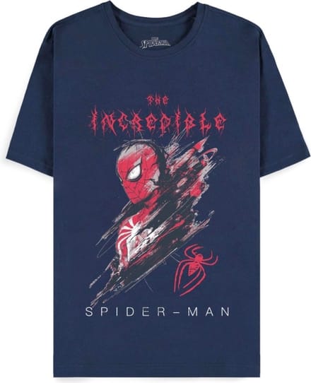 Spider-Man The Incredible Heren T-shirt - blauw - M