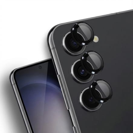 imoshion Camera Lens Protector - Geschikt voor Samsung Galaxy S23/Samsung Galaxy S23 Plus - 2 Pack - Zwart