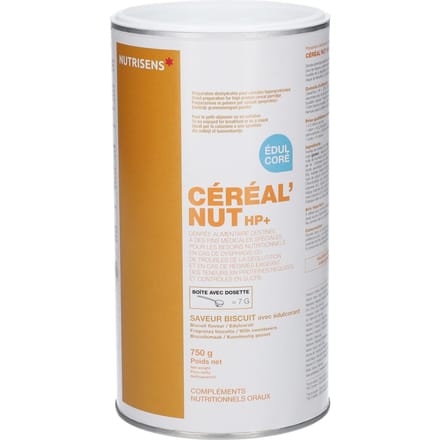 Nutrisens Céréales Nut HP + BT Edulc Biscuit 750 Poeder