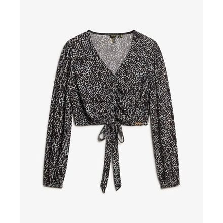 Superdry - Vintage top met geknoopte voorkant - Dames - Tops